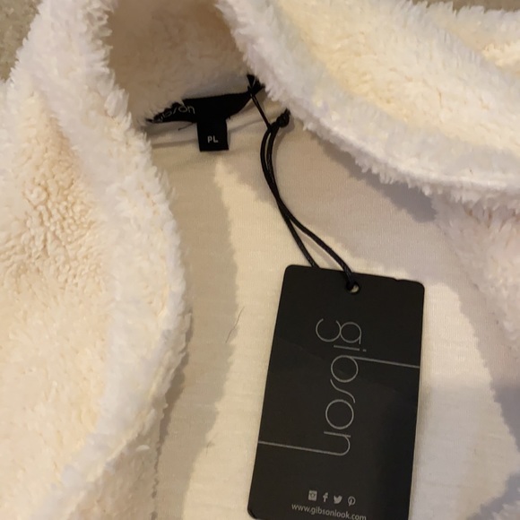 NWT Gibson Plush Cardigan - Picture 3 of 4